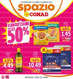 Anteprima dell'opuscolo Attuale volantino dal negozio Spazio Conad valido da 07/01/2026