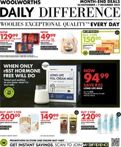 Preview of Woolworths flyer valid from 24/11/2025