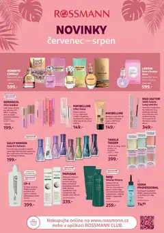 Náhled nabídky: Rossmann Leták - Novinky červenec - srpen platný od 16.07.2025