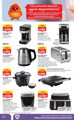 Auchan - Akciós újság Auchan megtekintése, amely érvényes 2025.10.30.-től | Oldal: 54