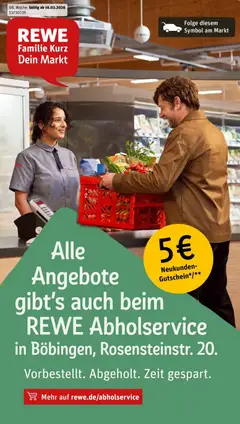 Vorschau von dem Prospekt des Geschäftes Rewe, gültig ab dem 16.02.2026