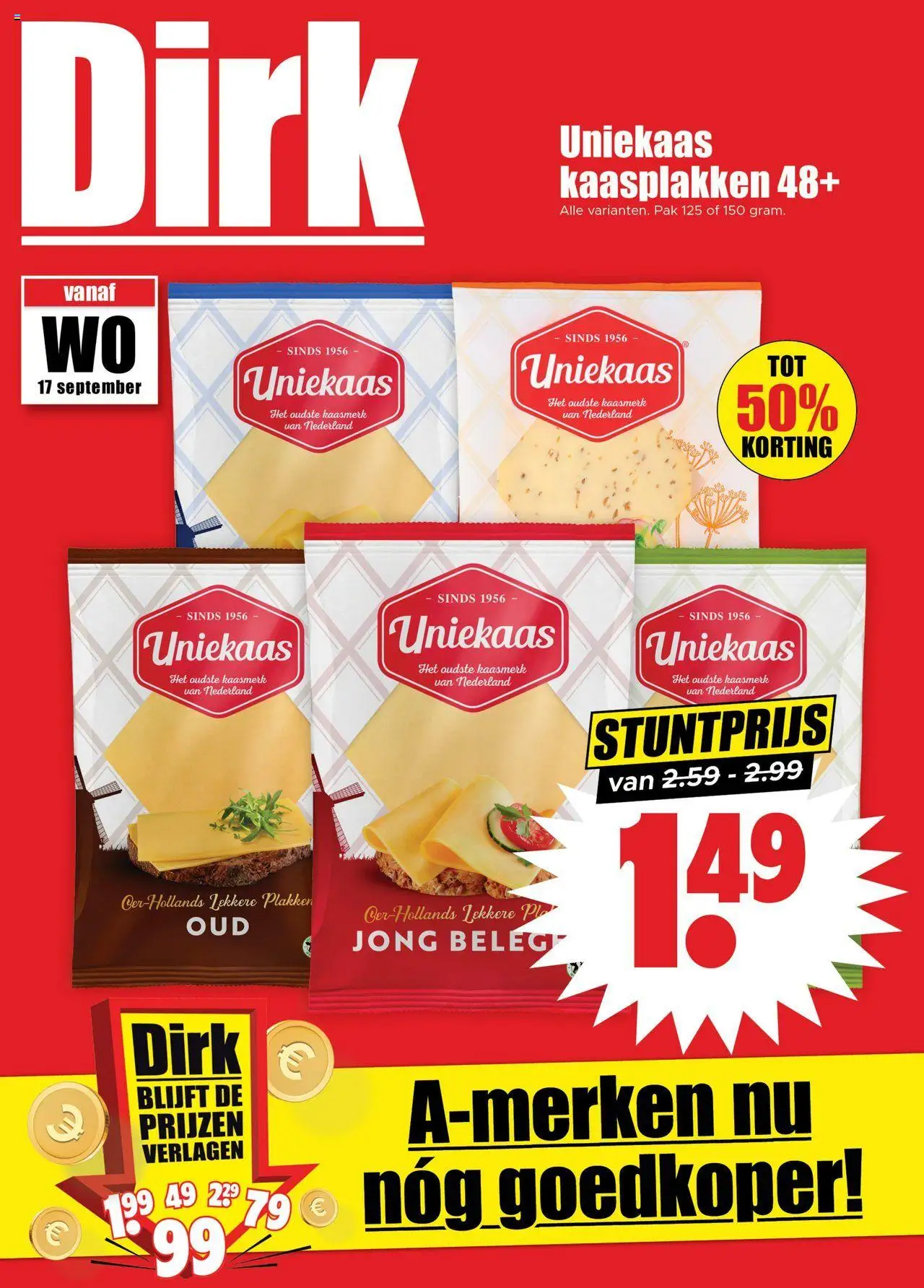 Dirk shop Folder week 39 geldig vanaf 17-09-2025 - Paginanummer 1