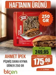 Biçen Market Biçen Market - Haftanın Ürünü 07.04.2026 - Broşürünün önizlemesi