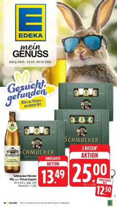 Vorschau von dem Prospekt des Geschäftes Edeka, gültig ab dem 23.03.2026