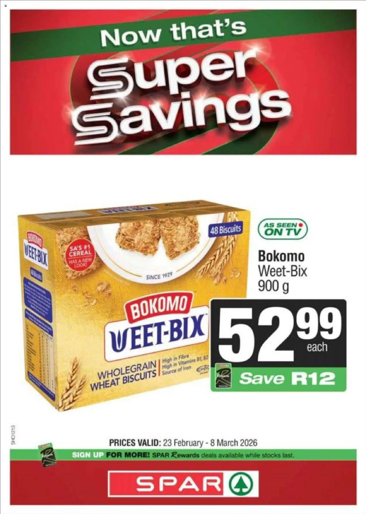 Preview of Superspar flyer valid from 23/02/2026