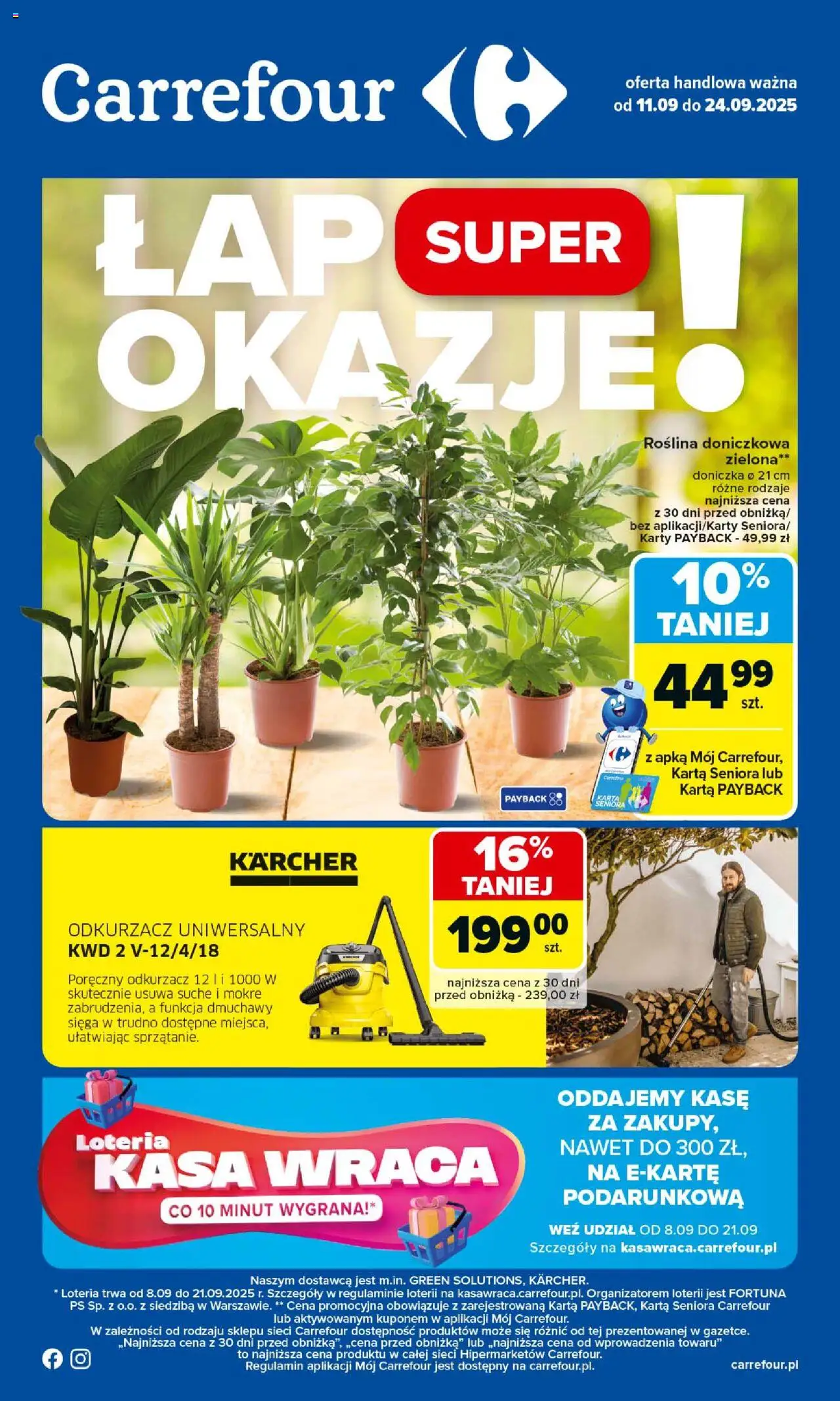 Carrefour Łap okazje od 11.09.2025 - Nowa Gazetka - Numer strony 1