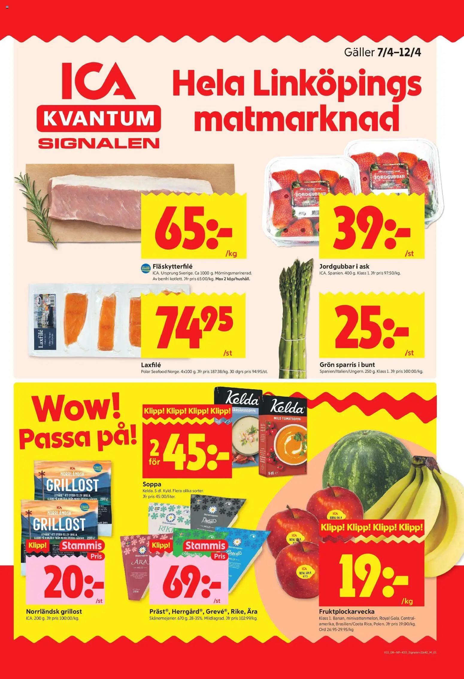 Förhandsgranska reklamblad Linköping från butik ICA Kvantum gäller från 06/04/2026