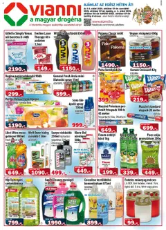 Vianni - Akciós újság Vianni megtekintése, amely érvényes 2025.10.01.-től