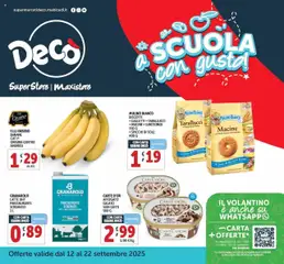 Anteprima dell'opuscolo Volantino MaxiStore - Napoli dal negozio Decò valido da 12/09/2025