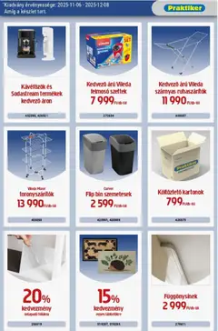Praktiker - Akciós újság Praktiker megtekintése, amely érvényes 2025.11.06.-től | Oldal: 31
