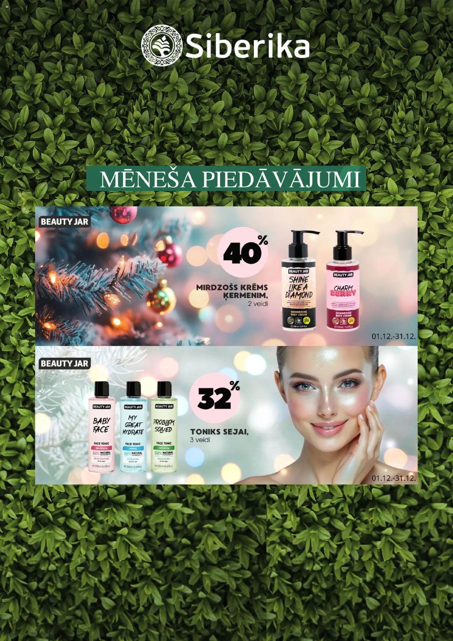 Skatīt Siberika akciju bukletu, derīgs no 2025.12.01