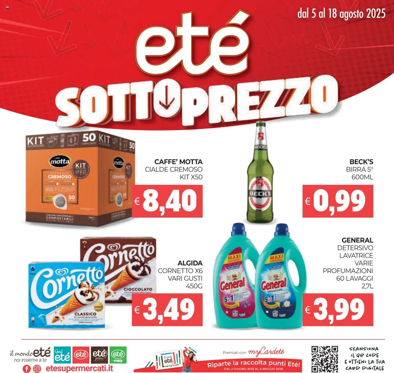 Volantino Eté valido da 05/08/2025 numero di pagina 1