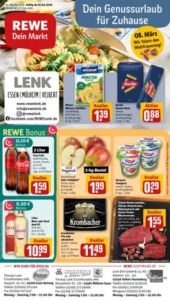Vorschau von dem Prospekt des Geschäftes Rewe, gültig ab dem 02.03.2026
