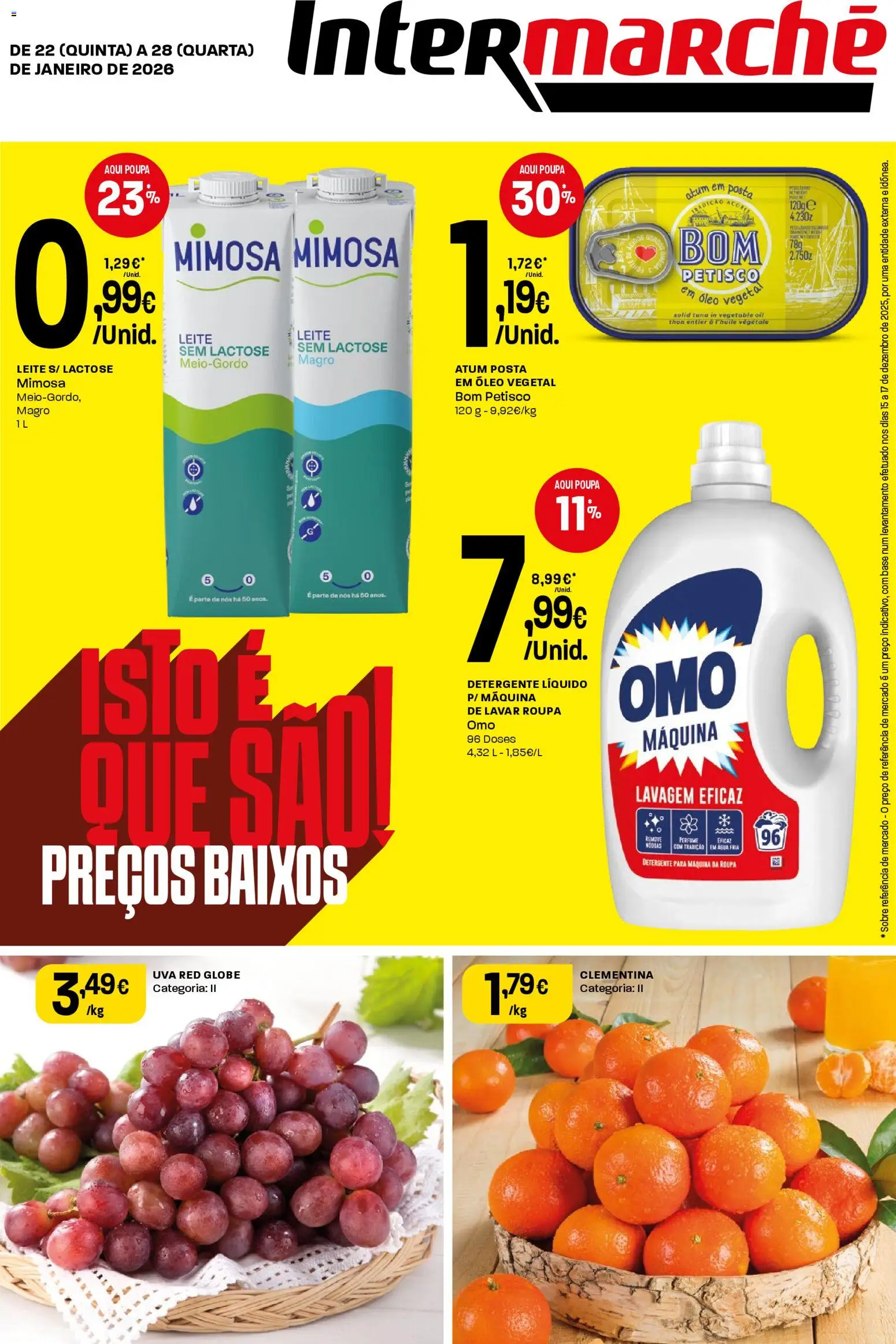 Pré-visualização do folheto da loja Intermarché válida a partir de 22/01/2026