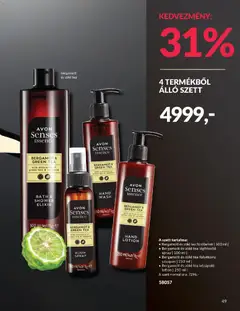 Avon - Black Friday megtekintése, amely érvényes 2025.11.01.-től | Oldal: 49
