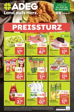 Vorschau der Angebote: ADEG Flugblatt gültig ab 19.02.2026