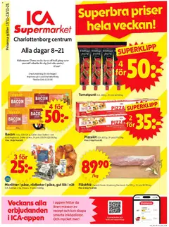 Förhandsgranska reklamblad Motala från butik ICA Supermarket gäller från 17/11/2025
