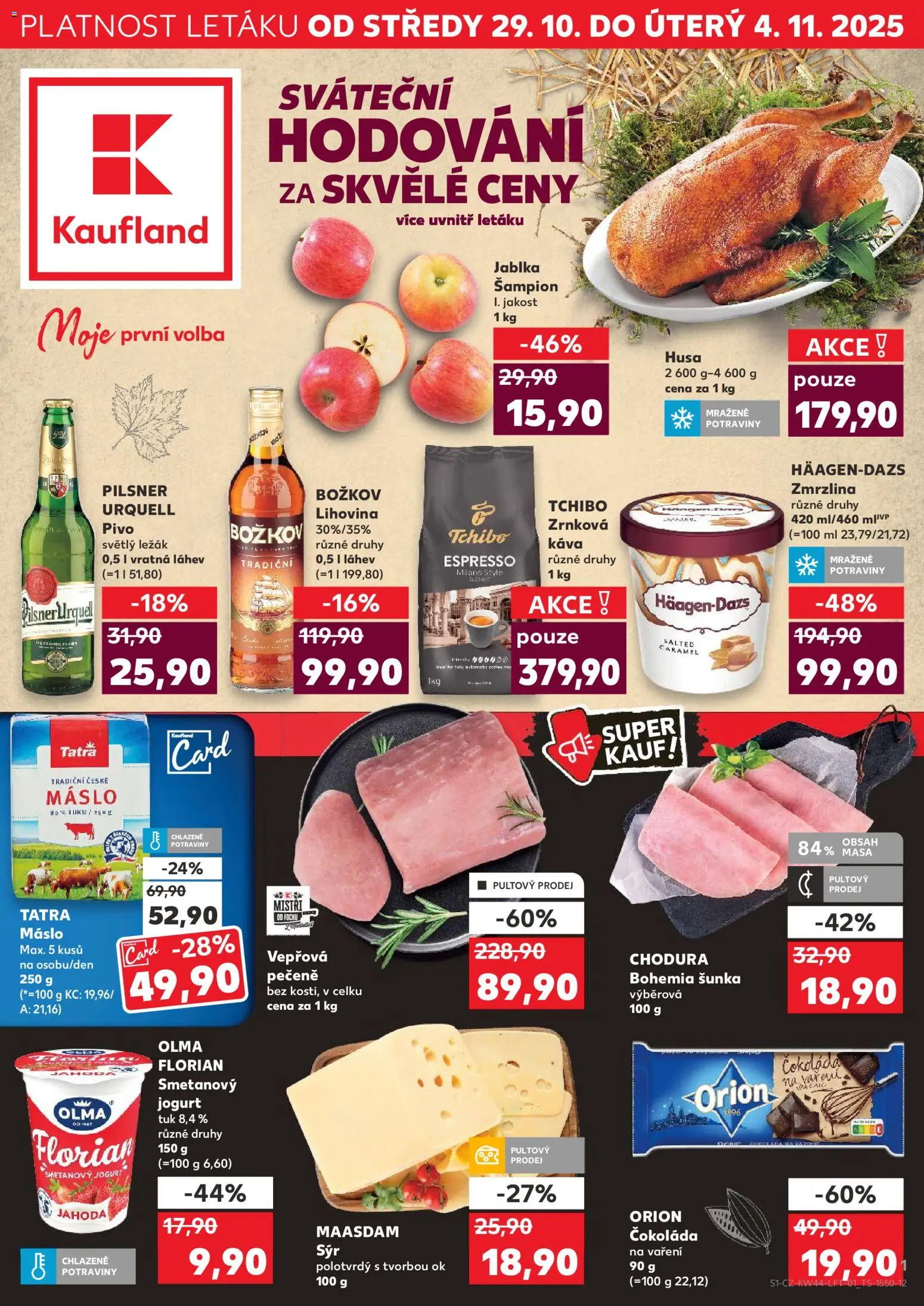  KAUFLAND Leták (29.10.2025) příští týden 
