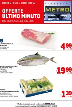 Anteprima dell'opuscolo Volantino Offerte Freschissimi dal negozio Metro valido da 05/02/2026