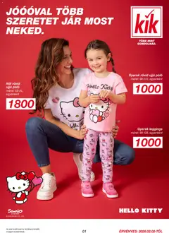 Kik - Akciós újság Kik megtekintése, amely érvényes 2026.02.02.-től