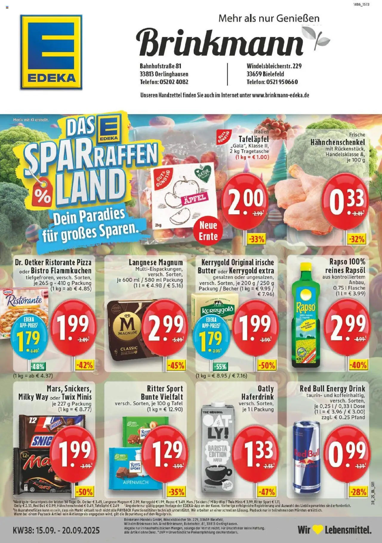 EDEKA Prospekt ab 14.09.2025 - Prospekt Bielefeld Online