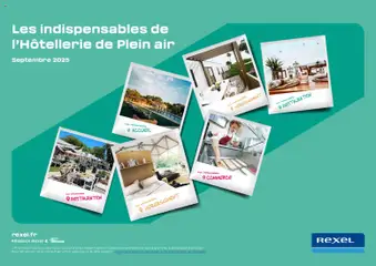 Prévisualisation de Brochure les indispensables de l'Hôtellerie de Plein air du magasin Rexel formulaire valide 26/11/2025
