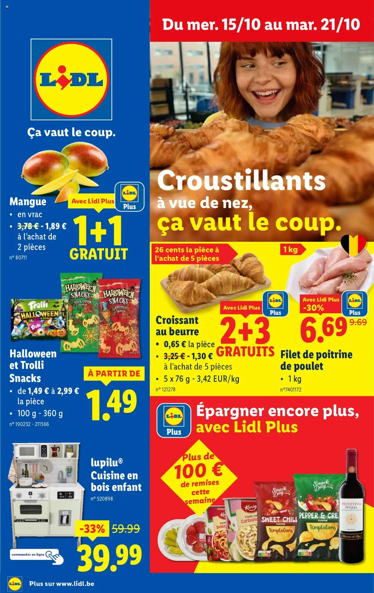 Lidl shop Folder week 42 geldig vanaf 15/10/2025 - Paginanummer 1