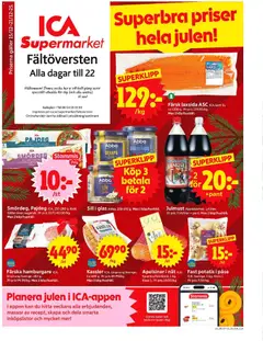 Förhandsgranska reklamblad Stockholm från butik ICA Supermarket gäller från 15/12/2025