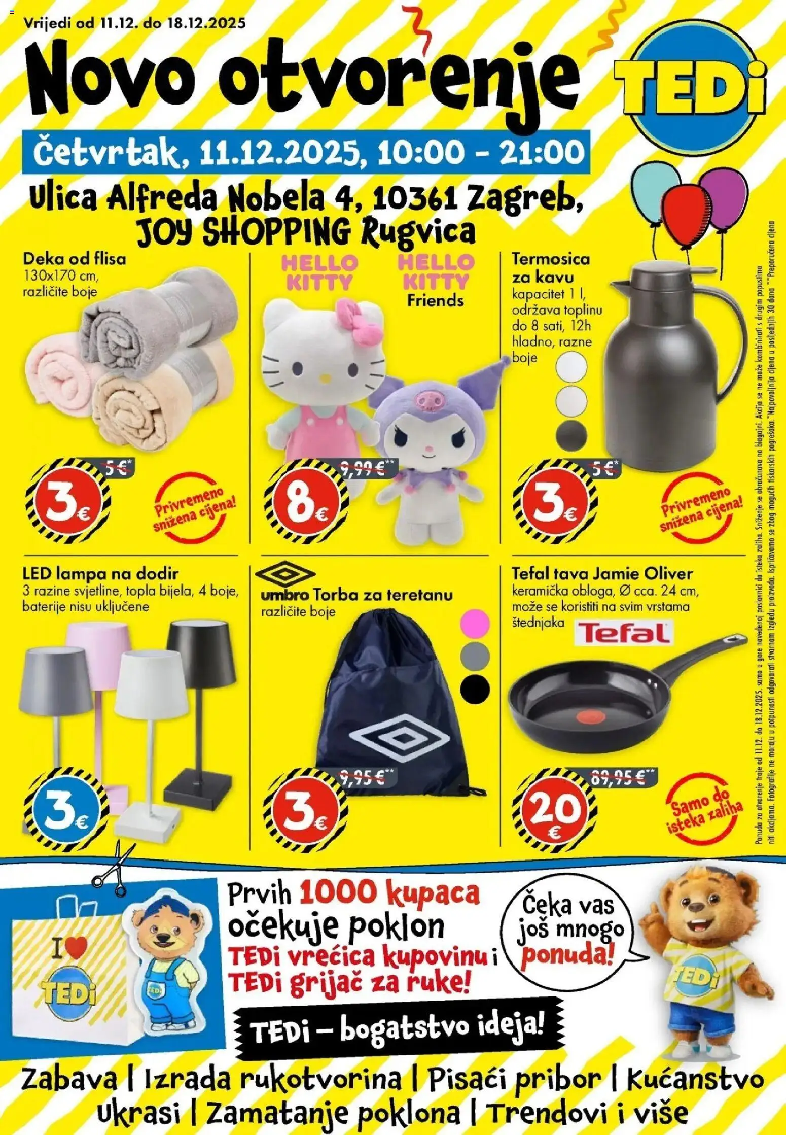 Pregled letka TEDi katalog do 13.12.2025 trgovine TEDi vrijedi od 06.12.2025