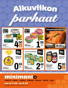 Kaupan Minimani Tarjoukset esikatselu, voimassa 28/07/2025