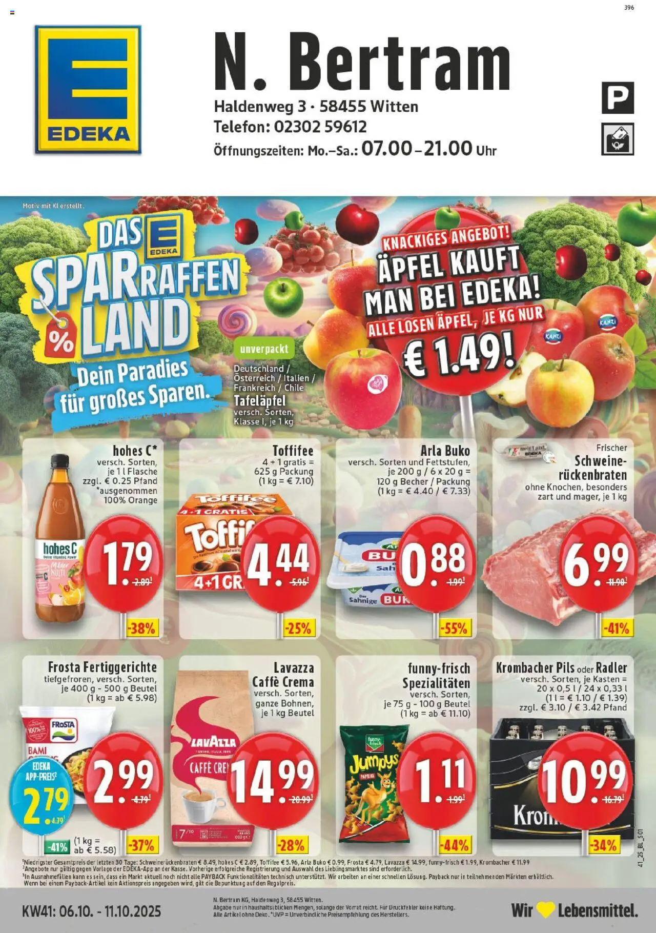 EDEKA Prospekt ab 06.10.2025 - Prospekt Witten Online