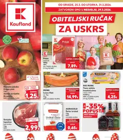 Pregled letka Slavonski Brod trgovine Kaufland vrijedi od 25.03.2026