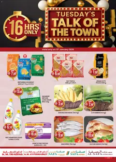 Preview of the catalogue Tuesday’s Talk of the Town of store KM Trading valid from 12 Jan, 2026