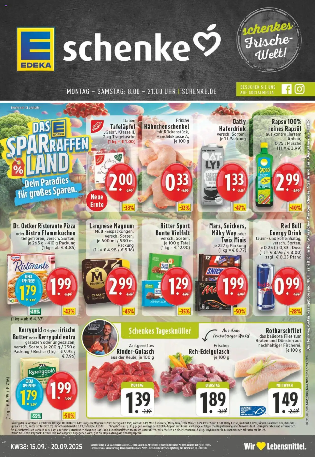 EDEKA Prospekt ab 14.09.2025 - Prospekt Harsewinkel Online