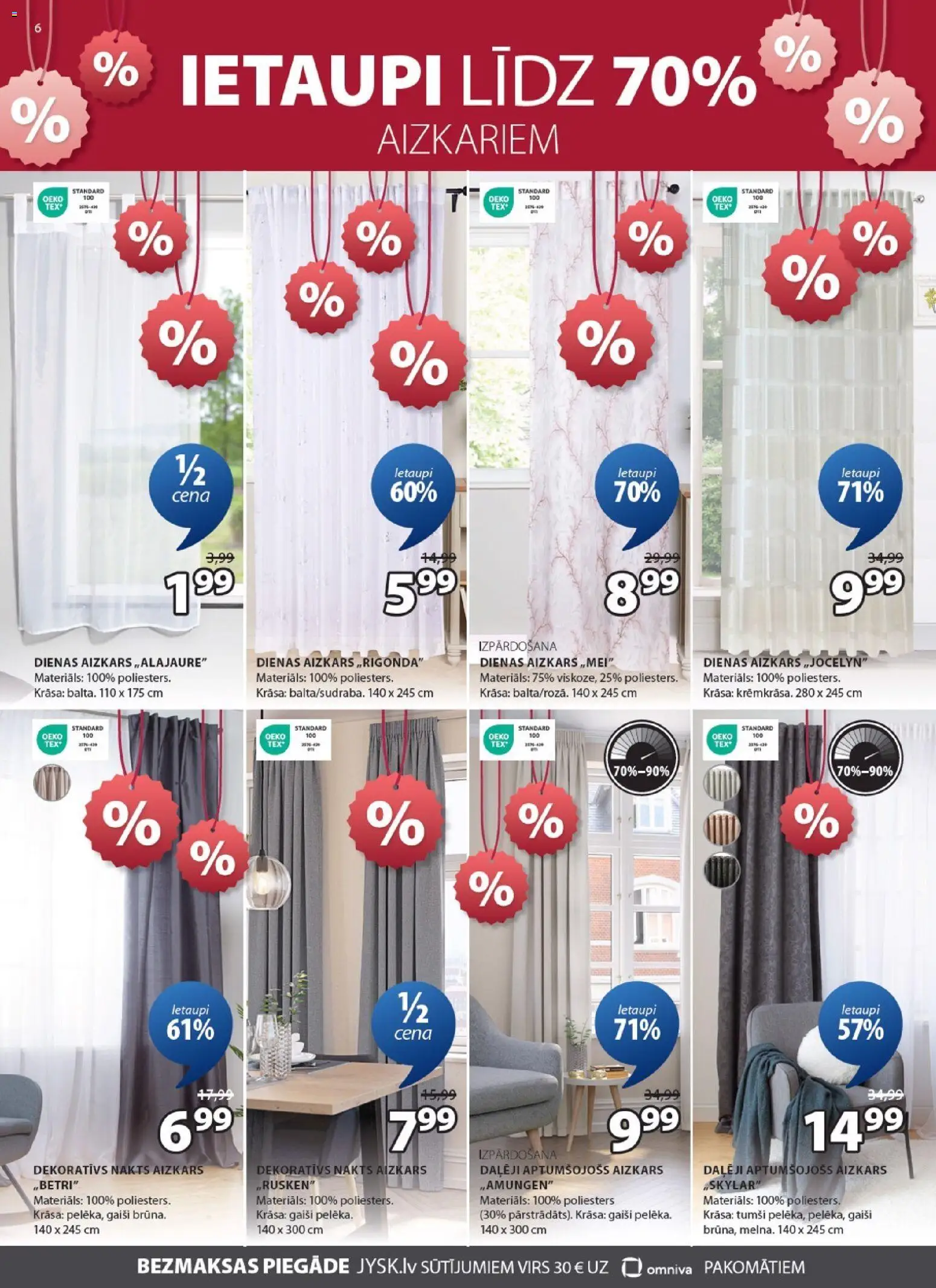 Skatīt Jysk akciju bukletu, derīgs no 2026.01.06
