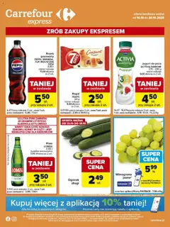 Pogląd gazetki "Express" ze sklepu Carrefour ważnej od 14.10.2025