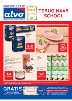 Voorbeeld van Folder van winkel Alvo geldig vanaf 27/08/2025