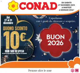 Anteprima dell'opuscolo Buon 2026 dal negozio Conad valido da 26/12/2025