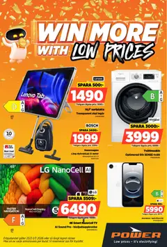 Förhandsgranska reklamblad Aktuella reklamblad Power från butik Power gäller från 23/01/2026