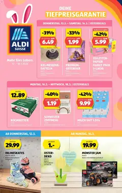 Vorschau des Merkblatts Aldi Suisse: Wochenangebote vom Shop Aldi gültig von 11.03.2026 bis 18.03.2026