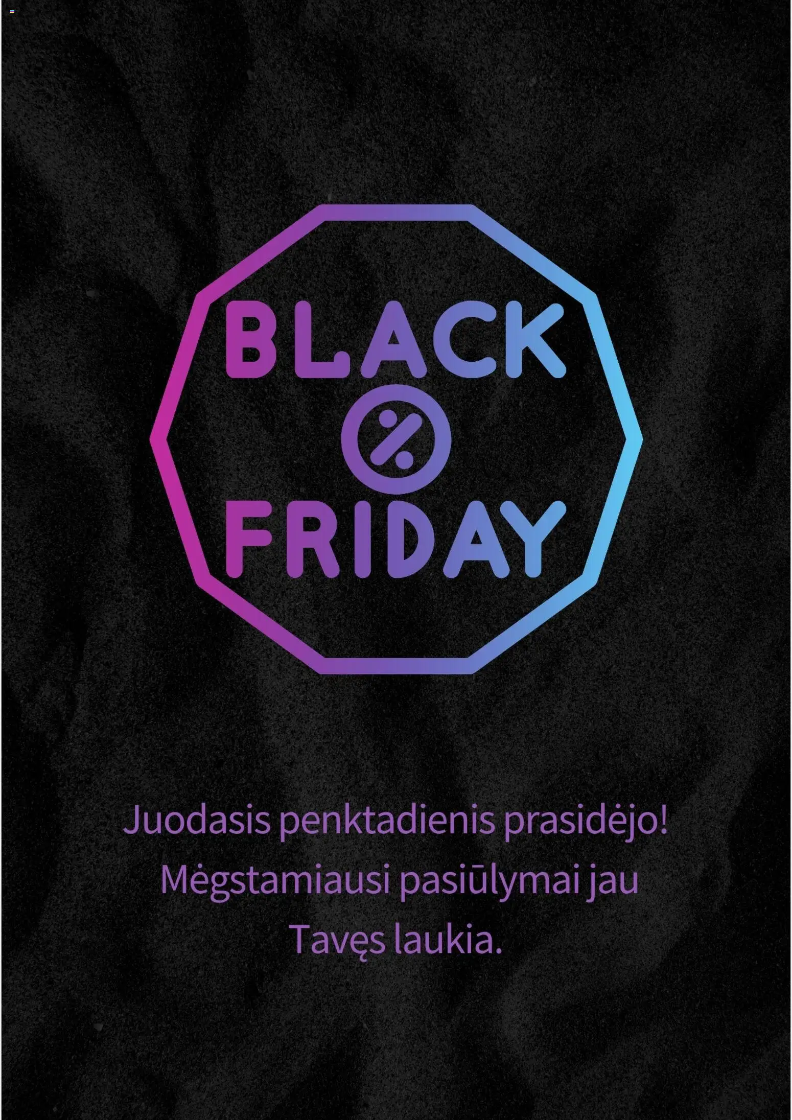 Koops parduotuvės leidinio Black Friday galiojančio nuo 2025.11.16 peržiūra