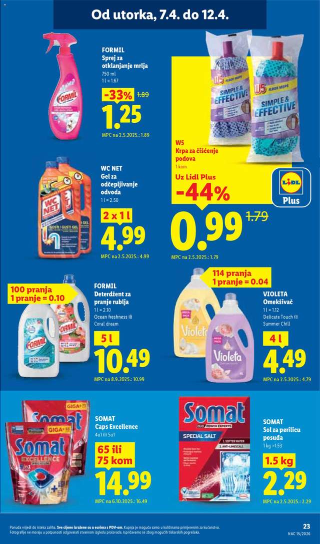 Novi Lidl katalog od 07.04.