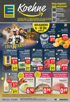 Vorschau von dem Prospekt des Geschäftes Edeka, gültig ab dem 22.12.2025