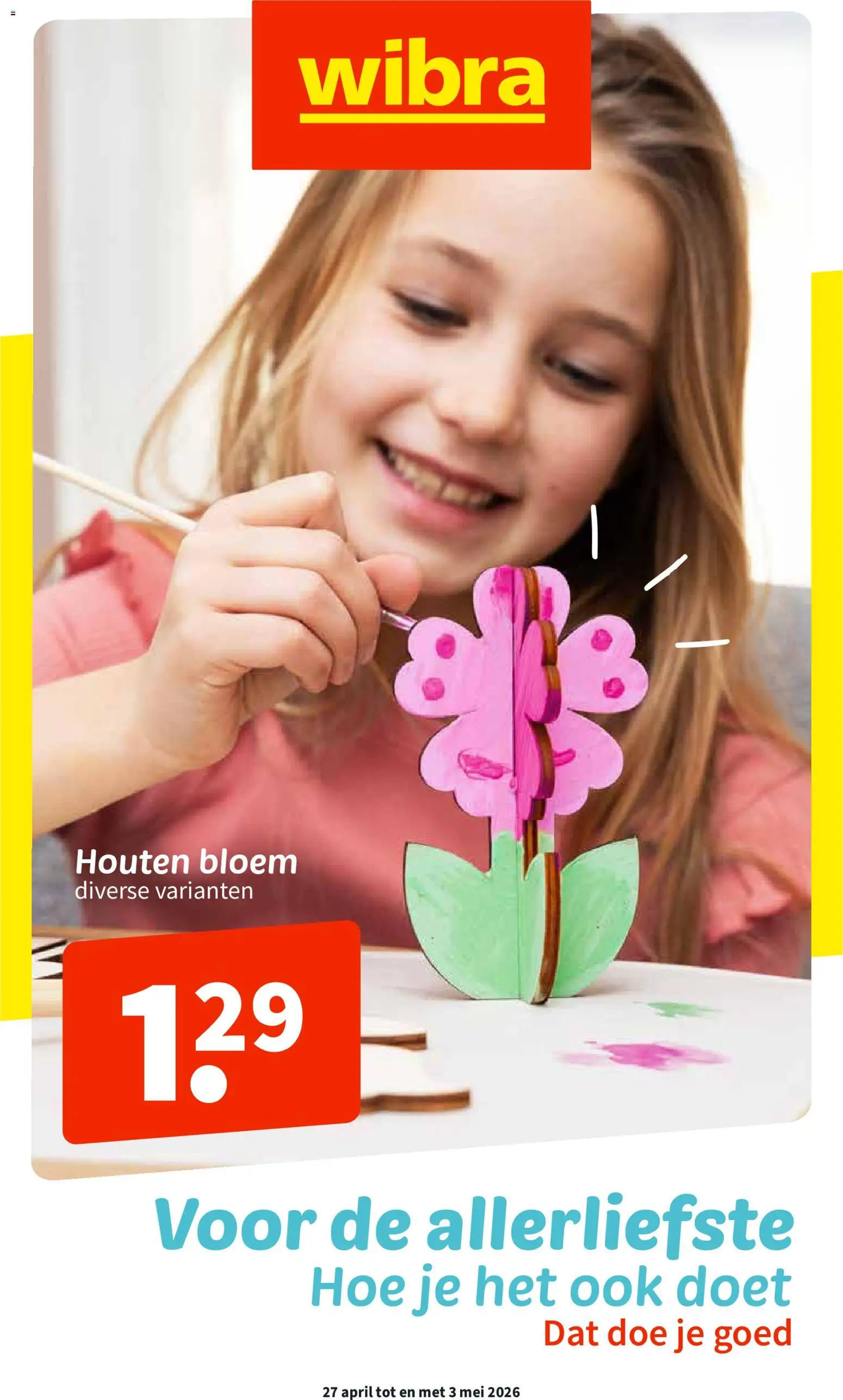 Voorbeeld van Wibra folder van winkel Wibra geldig vanaf 27-04-2026