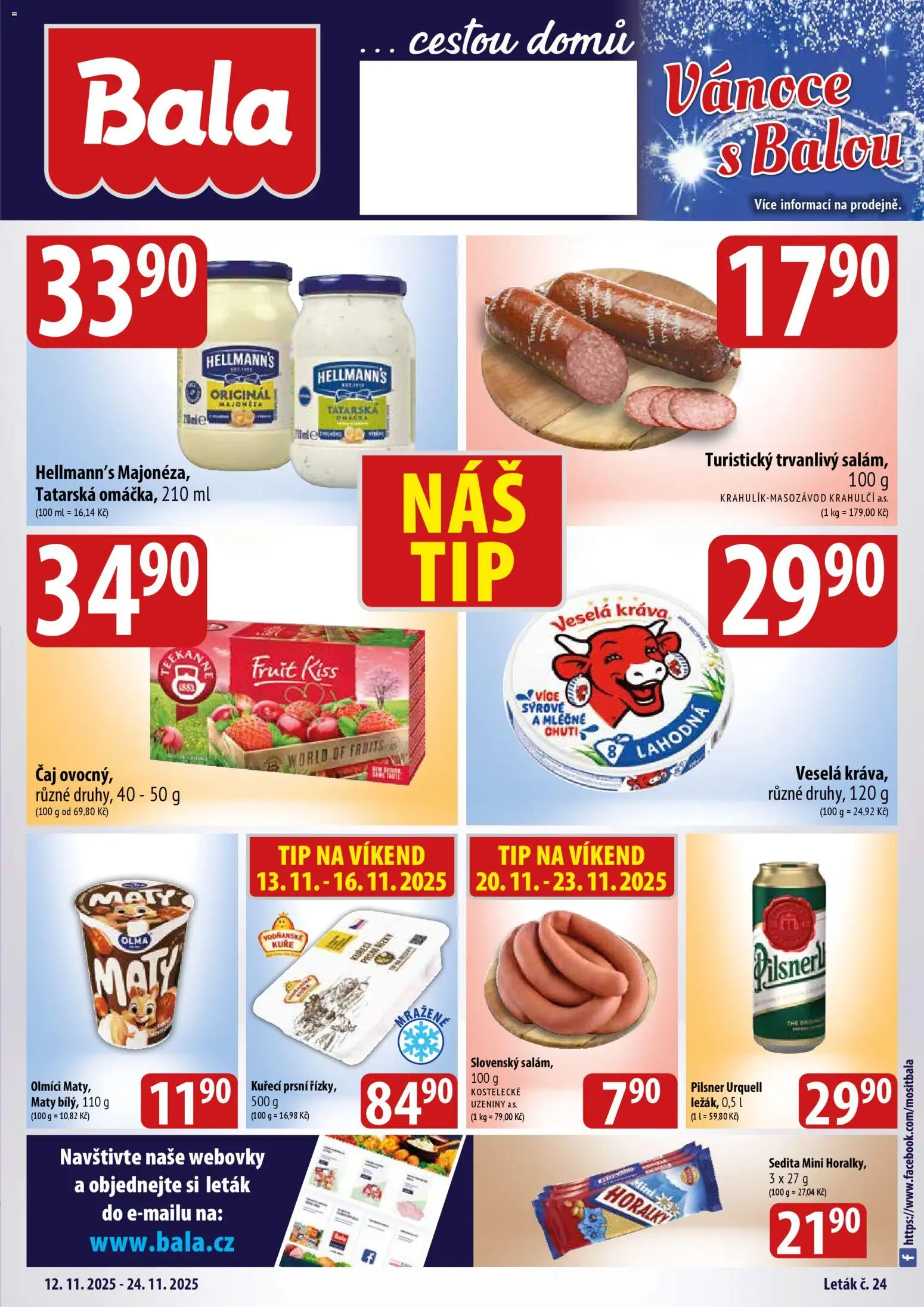 Náhled nabídky: BALA Velký leták + platný od 12.11.2025