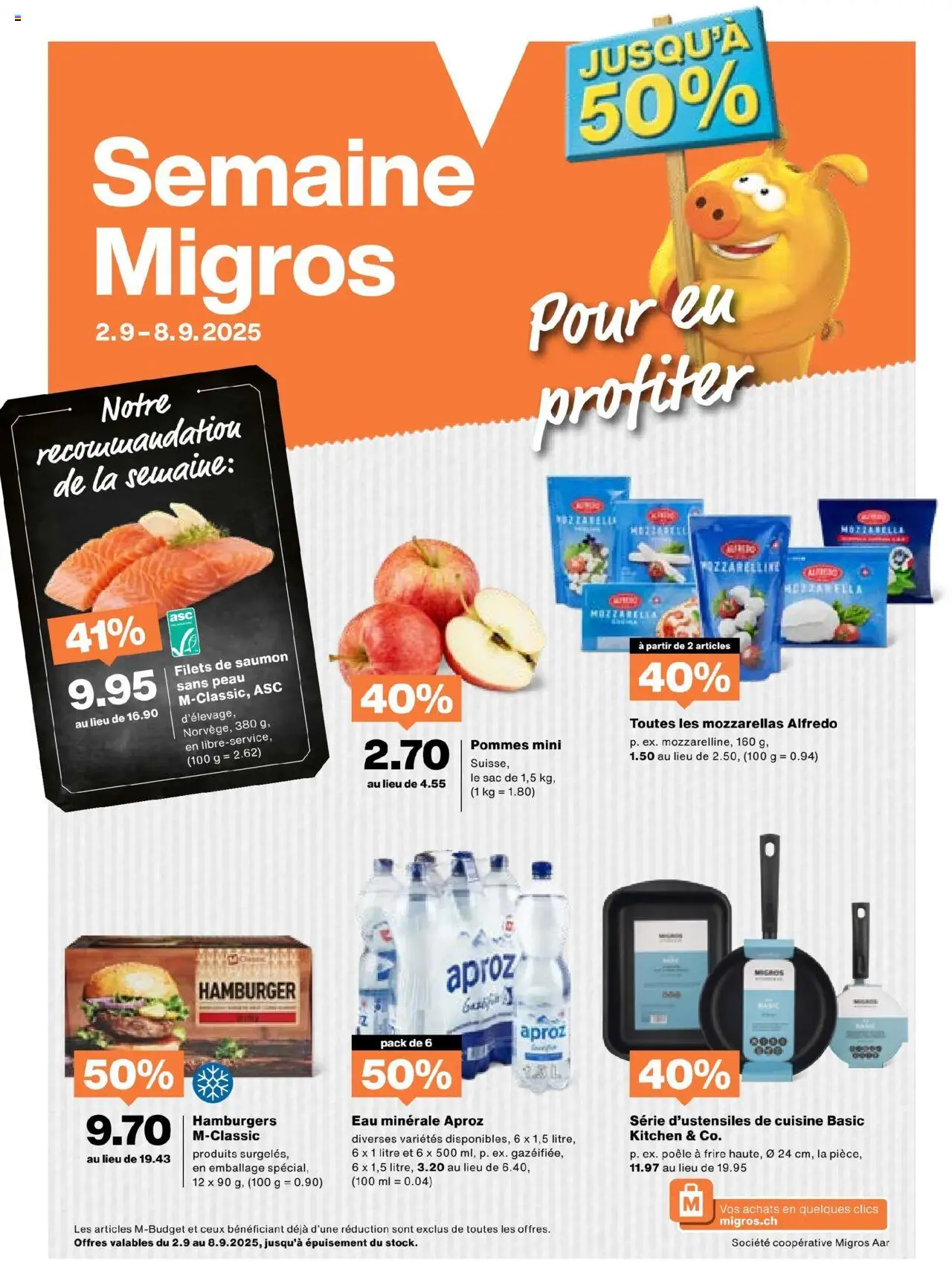 Migros Aktionen FR ab 02.09.2025 - Seitennummer 1