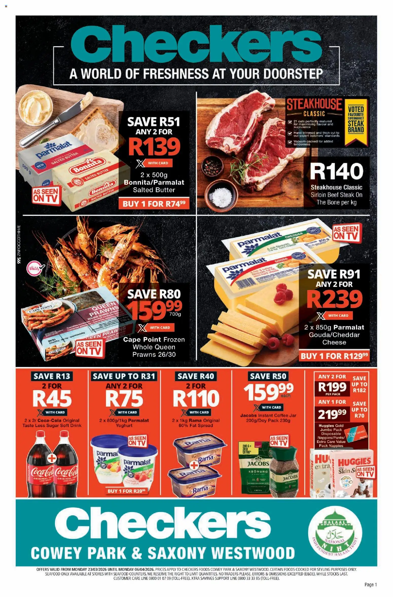 Preview of Checkers flyer valid from 23/03/2026