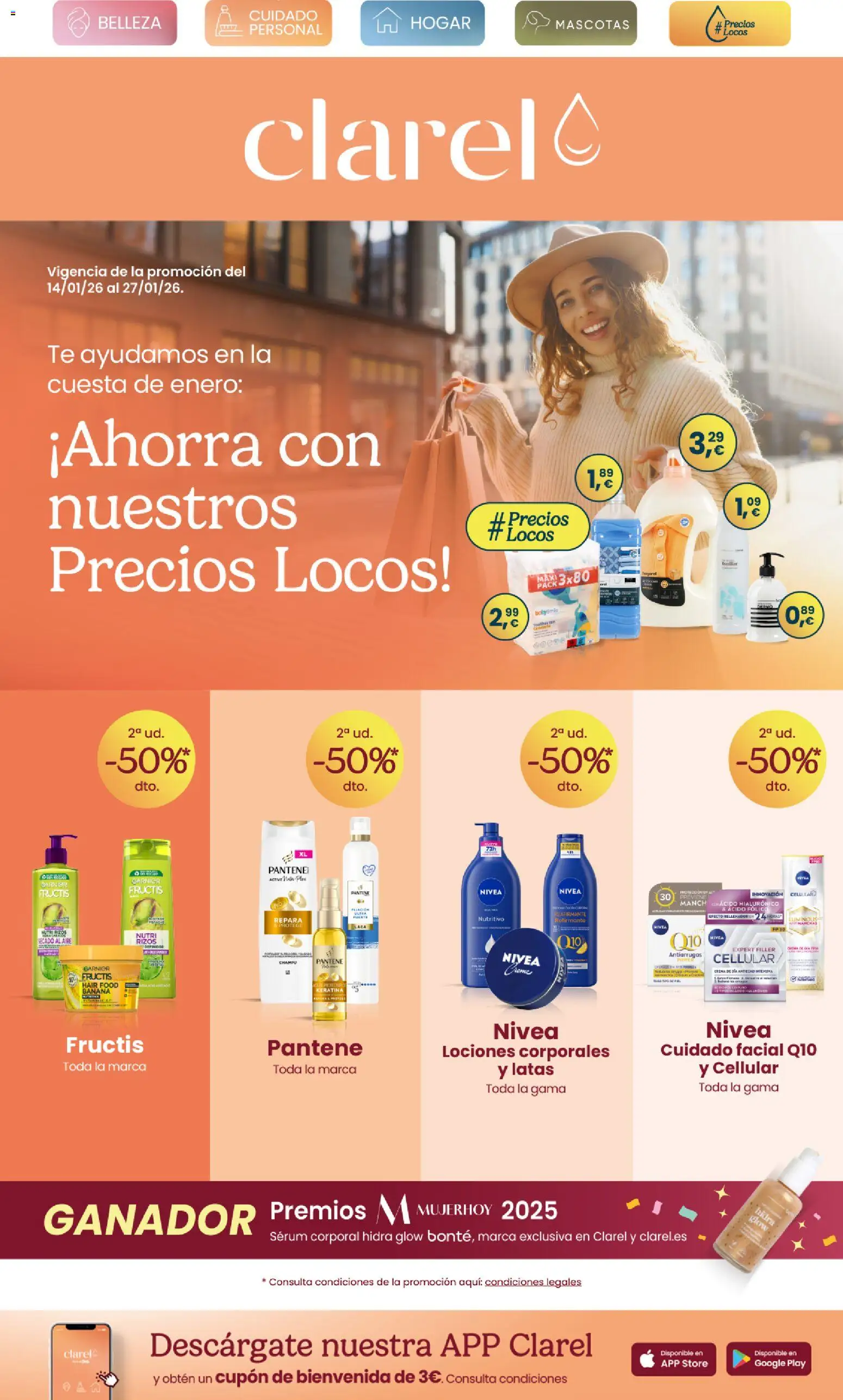 Vista previa del folleto de la tienda Clarel válido desde el 14/01/2026 