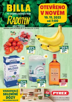 Náhled nabídky: Billa Leták - Speciál: Radotín platný od 19.11.2025
