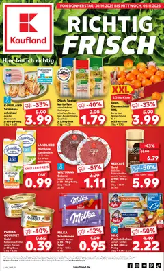Vorschau von dem Prospekt des Geschäftes Kaufland, gültig ab dem 30.10.2025